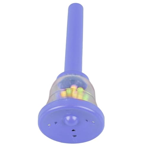 Yctze Kindergelb -Hand -Glocken Instrument für Kinder Leicht Percussion für Frühe Musikausbildung und Festliche Dekoration (W217 Blau) von Yctze