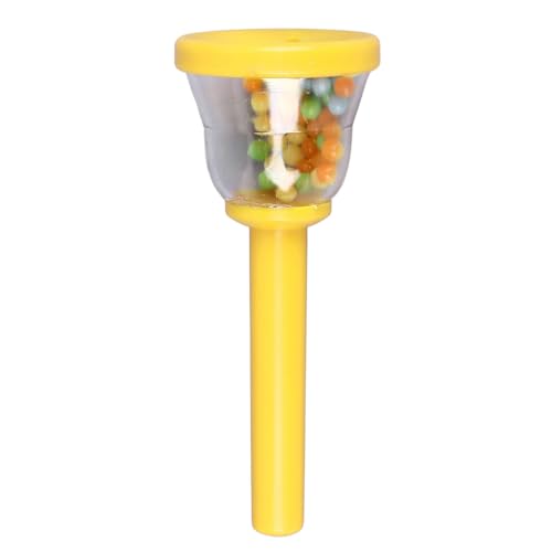 Yctze Kindergelb -Hand -Glocken Instrument für Kinder Leicht Percussion für Frühe Musikausbildung und Festliche Dekoration (W219 Gelb) von Yctze