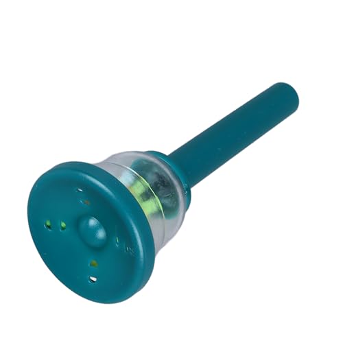 Yctze Kindergelb -Hand -Glocken Instrument für Kinder Leicht Percussion für Frühe Musikausbildung und Festliche Dekoration (W220 dunkelgrün) von Yctze