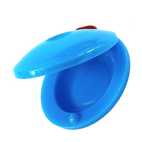 Yctze Kinderplastik Castanet Musikinstrument für Ythm und Koordinationsentwicklung bei Kindern (hellblau) von Yctze