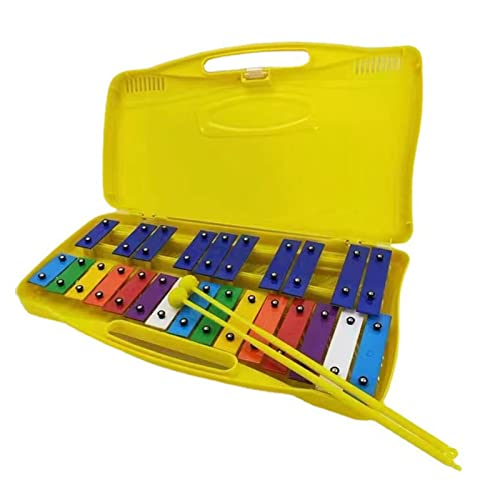 Yctze Klassische Handklopfen Klavier - 25 Töne Farbenfrohe Aluminiumblatt Musical Percussion Toy für Kinder Yctze Klassische Handklopfen Klavier - 25 Töne Farbenfrohe Aluminiumblatt Musical Percussion Toy für Kinder von Yctze