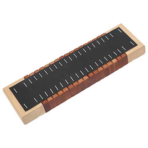 Yctze Orff Tooth Wood Sounder - Musical Educational Toy für Kinder, S und Percussion Instrument in Holzfarbe (Rot und Holzfarbe) von Yctze