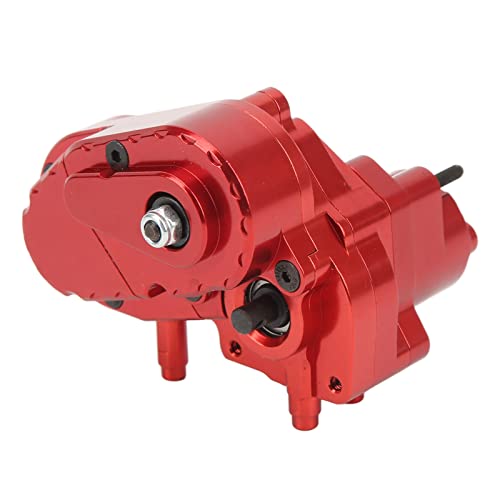 Yctze Premium -Aluminium -Legierung RC Auto mit Metall Zahnrädern für Verbesserte Leistung und Ruhe für Capra UTB /10 (Rot) von Yctze