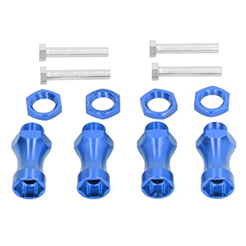 Yctze RC 12 Mm Bis 17 Mm Metallradverlängerung HEX -Umwandlungsadapter für /10 Fahrzeuge - Verbesserte Stabilität und Haltbarkeit (Dunkelblau) von Yctze
