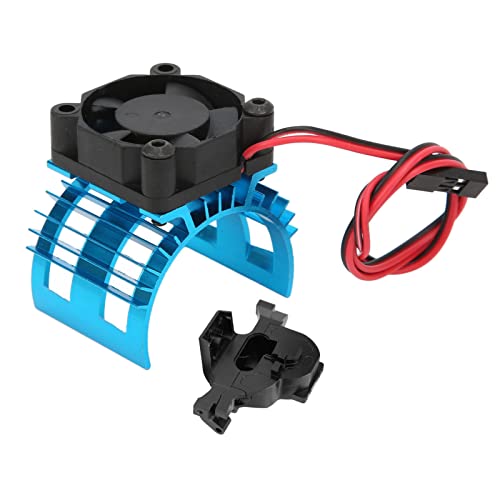 Yctze RC -Auto -Aluminium Legierung Heizküste Set mit Motorhalter und Bodenplatte für das Rennleistungsteuerung (Black) von Yctze