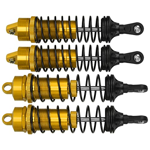 Yctze RC -Auto Vorne und Hinten - Aluminiumlegierung Ersatzteile für /10 Skala RC Fahrzeuge (Gold) von Yctze