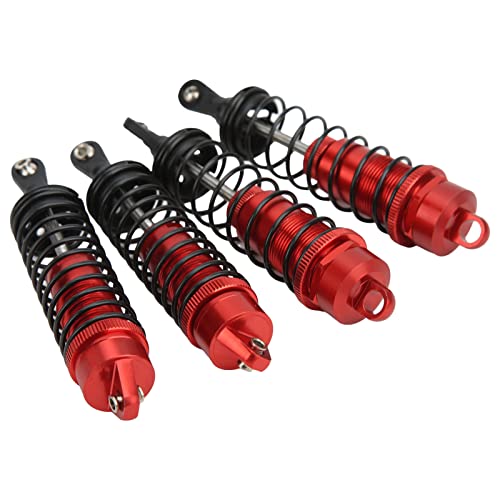 Yctze RC -Auto Vorne und Hinten - Aluminiumlegierung Ersatzteile für /10 Skala RC Fahrzeuge (Rot) von Yctze