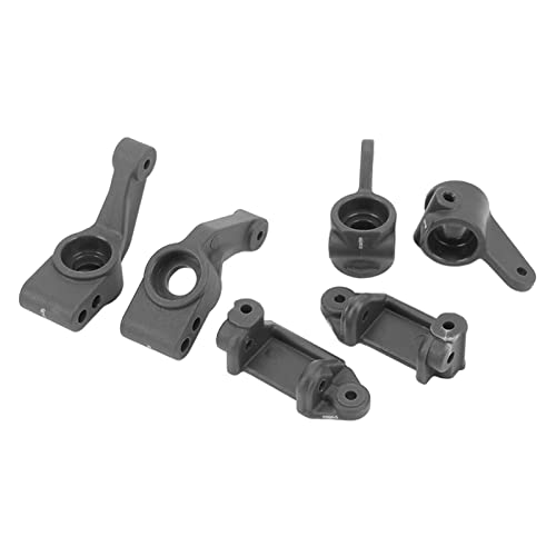 Yctze RC -Autolenker Hinter Achse C Hub -Netzwerk Set für Rustler Stampede Slash /10 Leichte und Upgrade Teile (Black) von Yctze