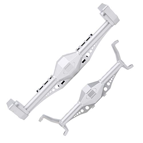 Yctze RC Metallachse Gehäuseschale für /10 Axial Capra .9 Crawler Car Front Heck Upgrade -Teile (Silver) von Yctze