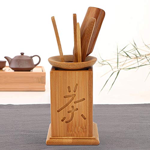 Yctze Sechs -teiliger Natürlicher Bambus -Tee Zeremonie Set Essentielles Kung Fu Tee Accessoires für Authentisches Brauenerlebnis von Yctze