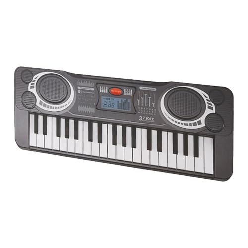 Yctze Tragbares Elektronisches 37-Tasten-Klavierspielzeug für Kinder mit Multifunktionalen Soundeffekten und Sicheren Materialien (Typ 2) von Yctze