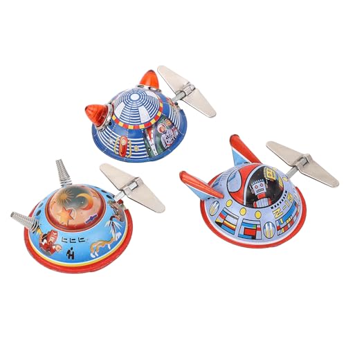 Yctze Vintage Wind-up-Raumschiff-Spielzeug-Sammlerstück mit 180-Grad-Kurven für und Erwachsene, Yctze Vintage Wind-up-Raumschiff-Spielzeug-Sammlerstück mit 180-Grad-Kurven für und Erwachsene, von Yctze