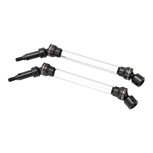 Yctze Vordere Heckwellen -Upgrade -Teil für /8 Kraton 4S RC Auto-, Stahl und Aluminium Legierungsfahrtenwellen (Silbergrau) von Yctze