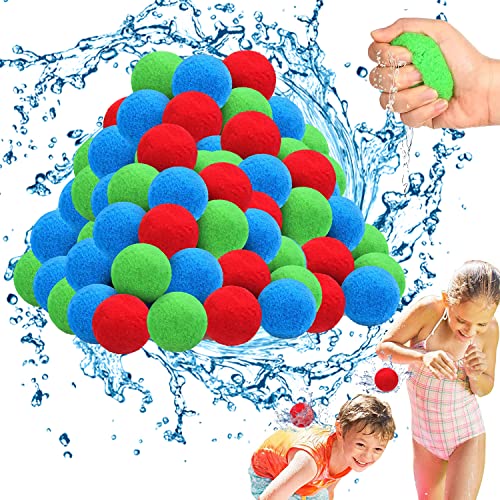 20 Stück Wasserbomben Set Splash Bälle,Wasserbomben Wiederverwendbare,Baumwoll Wasserbälle,Bälle ein Spiel für Wasserspaß,Wasserballon für Kinder,Splash Bälle,Ball für Kinder ein Spiel für Wasserspaß von YeahBoom