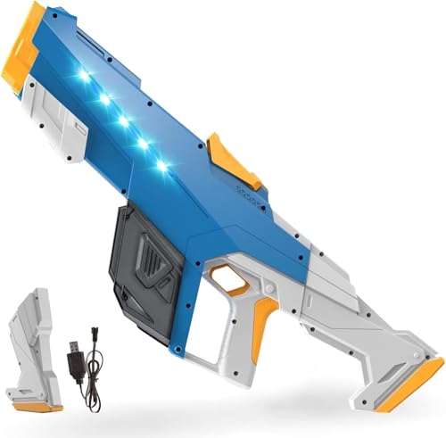 Elektrische Wasserpistole,Combat Water Gun,Wassergewehr Pistole,Automatische Wasserpistole,WasserspritzpistoleSpritzpistole Wasser,Wasserspielzeug Erwachsene Kinder für Pool Party Strand im Freien von YeahBoom