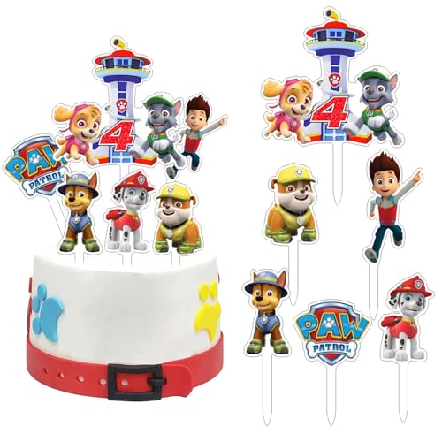 6 Stück Tortendeko Geburtstag,4 Jahre Acryl Happy Birthday Kuchen Deko,Kuchenaufsatz,Muffin Geburtstag Deko,Cupcake Topper,Cake Decoration für Junge Mädchen Themen Kindergeburtstag Party 6 Stück Tortendeko Geburtstag,4 Jahre Acryl Happy Birthday Kuchen Deko,Kuchenaufsatz,Muffin Geburtstag Deko,Cupcake Topper,Cake Decoration für Junge Mädchen Themen Kindergeburtstag Party von YeahBoom