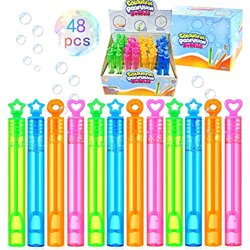 Seifenblasen Kinder,48 Stück Mini Seifenblasen Set,Seifenblasen Kinder Stab,Seifenblasen Hochzeit,Bubble Sticks Geschenke,Bunte Bubbles Seifenblasen,Seifenblasen Set,Seifenblasen Spielzeug Seifenblasen Kinder,48 Stück Mini Seifenblasen Set,Seifenblasen Kinder Stab,Seifenblasen Hochzeit,Bubble Sticks Geschenke,Bunte Bubbles Seifenblasen,Seifenblasen Set,Seifenblasen Spielzeug von YeahBoom