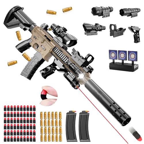 Spielzeug Pistole Kinder,Schaumstoff Soft Bullet Gun Spielzeug,Soft Bullet Gun M416,Schaumstoff Pistole,manuelles Nachladen,Toy Guns für Kinder,Soft Bullet Toy Gun Pistole für 12+ Kindergeschenke Spielzeug Pistole Kinder,Schaumstoff Soft Bullet Gun Spielzeug,Soft Bullet Gun M416,Schaumstoff Pistole,manuelles Nachladen,Toy Guns für Kinder,Soft Bullet Toy Gun Pistole für 12+ Kindergeschenke von YeahBoom