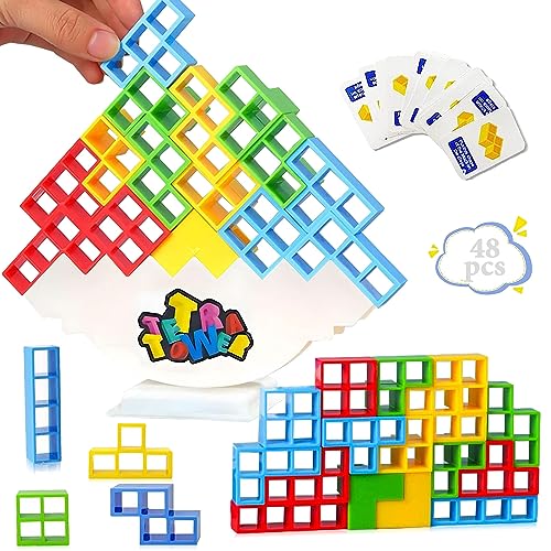 Tetra Tower Spiel,48 Pcs Tetra Tower Balance Spiel,Tetra Tower Spiel Erwachsene,Tetris Tower Game,Terrasse Tower Stapelspiel,Tetris Spiel Kinder,Kreative Stapelspiel Spielzeug,Lustige stapelspiel Tetra Tower Spiel,48 Pcs Tetra Tower Balance Spiel,Tetra Tower Spiel Erwachsene,Tetris Tower Game,Terrasse Tower Stapelspiel,Tetris Spiel Kinder,Kreative Stapelspiel Spielzeug,Lustige stapelspiel von YeahBoom