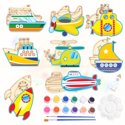 20 Stück Luftfahrzeuge Bastelset Kit,Luftfahrzeuge zum Bemalen,Holz Luftfahrzeuge Basteln,Luftfahrzeuge Holz Deko,Basteln mit Holz für Kinder,farbiger Pinsel,für DIY Kinder Malen Dekoration 20 Stück Luftfahrzeuge Bastelset Kit,Luftfahrzeuge zum Bemalen,Holz Luftfahrzeuge Basteln,Luftfahrzeuge Holz Deko,Basteln mit Holz für Kinder,farbiger Pinsel,für DIY Kinder Malen Dekoration von YeahBoom