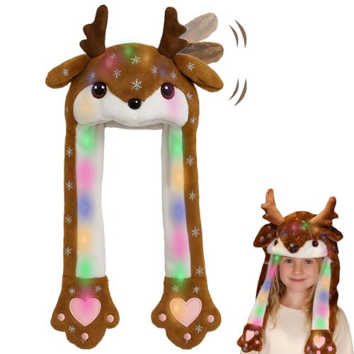 YeahBoom Beweglicher Ohr-Kaninchen-Hut,Hasen Mütze,Plüsch Bunny Ohren,Hasen Mütze mit Beweglichen Ohren,Lustiger Hut für Erwachsene Kinder,für Weihnachtsfeier Fasching,Cosplay YeahBoom Beweglicher Ohr-Kaninchen-Hut,Hasen Mütze,Plüsch Bunny Ohren,Hasen Mütze mit Beweglichen Ohren,Lustiger Hut für Erwachsene Kinder,für Weihnachtsfeier Fasching,Cosplay von YeahBoom