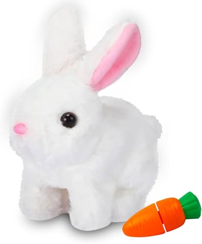 YeahBoom Hüpfender Kaninchen,Hase Elektrisch Spielzeug,Osterhase Stofftier Klein,Plüschhasenspielzeug,Hüpfendes Kaninchen Spielzeug,Interaktives Elektronisches Haustier,Hasen Kuscheltiere Klein YeahBoom Hüpfender Kaninchen,Hase Elektrisch Spielzeug,Osterhase Stofftier Klein,Plüschhasenspielzeug,Hüpfendes Kaninchen Spielzeug,Interaktives Elektronisches Haustier,Hasen Kuscheltiere Klein von YeahBoom