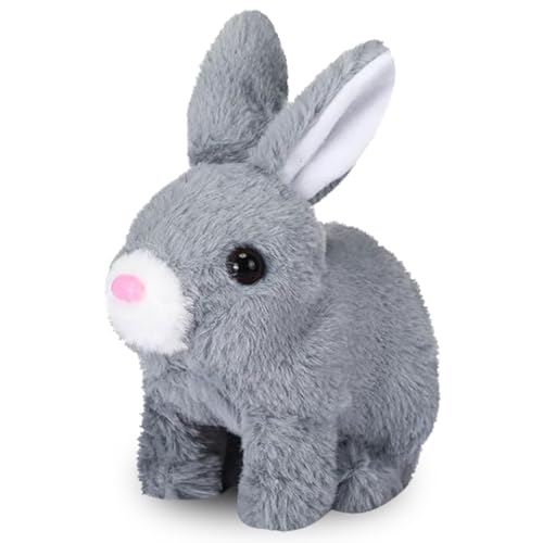 YeahBoom Hüpfendes Kaninchen,Hase Elektrisch Spielzeug,Hüpfendes Kaninchen Spielzeug,Plüschhasenspielzeug,Osterhase Stofftier Klein,Interaktives Elektronisches Haustier,Hasen Kuscheltiere Klein YeahBoom Hüpfendes Kaninchen,Hase Elektrisch Spielzeug,Hüpfendes Kaninchen Spielzeug,Plüschhasenspielzeug,Osterhase Stofftier Klein,Interaktives Elektronisches Haustier,Hasen Kuscheltiere Klein von YeahBoom