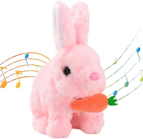 YeahBoom Hüpfendes Kaninchen,Hase Elektrisch Spielzeug,Hüpfendes Kaninchen Spielzeug,Plüschhasenspielzeug,Osterhase Stofftier Klein,Interaktives Elektronisches Haustier,Hasen Kuscheltiere Klein YeahBoom Hüpfendes Kaninchen,Hase Elektrisch Spielzeug,Hüpfendes Kaninchen Spielzeug,Plüschhasenspielzeug,Osterhase Stofftier Klein,Interaktives Elektronisches Haustier,Hasen Kuscheltiere Klein von YeahBoom