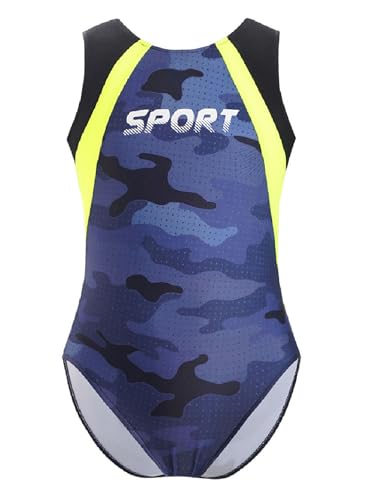 Yeahdor Damen - und Mädchens Sportliche Sleeveless Gymnastik - Leotard Druckdesign für Gymnastik - Ballett - Tanz - Performance Dunkelgrau 134-140 Yeahdor Damen - und Mädchens Sportliche Sleeveless Gymnastik - Leotard Druckdesign für Gymnastik - Ballett - Tanz - Performance Dunkelgrau 134-140 von Yeahdor