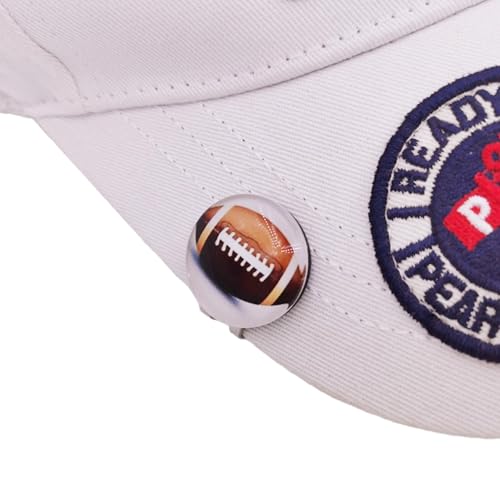 Yeahdor Golf-hutklammer Mark Ball Marker: Magnetisches Grün-ballmarker, Wegwerfartikel Für Golf, Ballmarkierung, Golfzubehör Rugby Einheitsgröße von Yeahdor