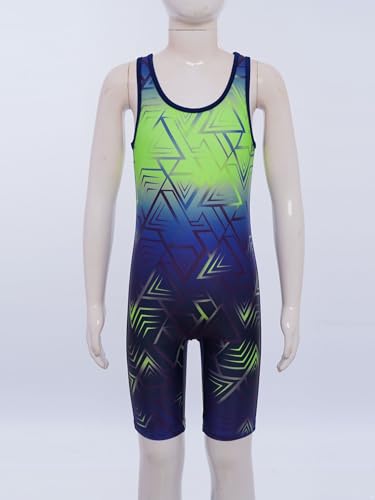Yeahdor Kinder Jungen Mädchen Geometrisch Bedruckter Wrestling Singlet Ärmelloses Sport Bodysuit für Radfahren Workout Gymnastik Yoga Leuchtendes Grün 146-152 Yeahdor Kinder Jungen Mädchen Geometrisch Bedruckter Wrestling Singlet Ärmelloses Sport Bodysuit für Radfahren Workout Gymnastik Yoga Leuchtendes Grün 146-152 von Yeahdor