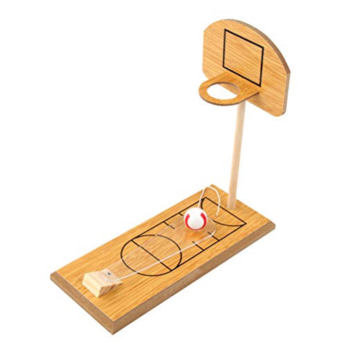 YeahiBaby Holz Desktop Basketball Spielzeug Mini spaß Basketball Spiel Spielzeug für mädchen Jungen Kinder von YeahiBaby