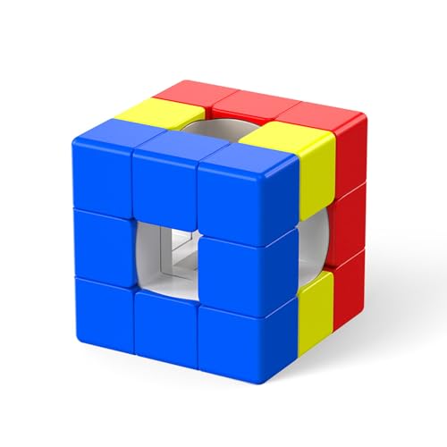 Yealvin 3×3 Hohlsandwich Zauberwürfel, Void Speed Cube Denksportaufgaben Puzzle Spielzeug für Kinder Puzzles Kollektion Enlightenment Cube Yealvin 3×3 Hohlsandwich Zauberwürfel, Void Speed Cube Denksportaufgaben Puzzle Spielzeug für Kinder Puzzles Kollektion Enlightenment Cube von Yealvin