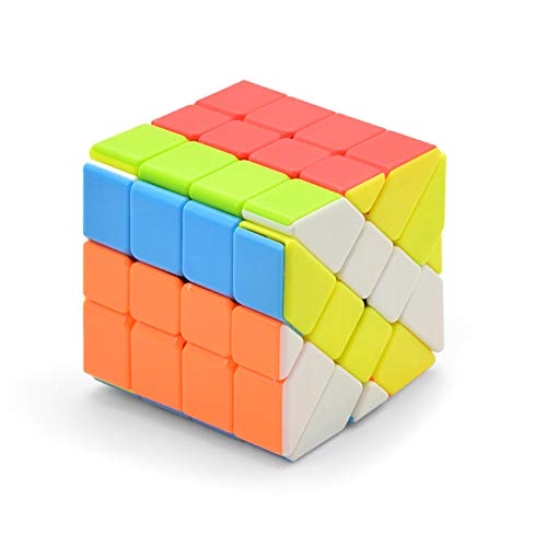 Yealvin Fisher Cube 4x4x4 Yileng Cube 4x4 Magic Speed Cube Puzzle Cube bunt von Yealvin