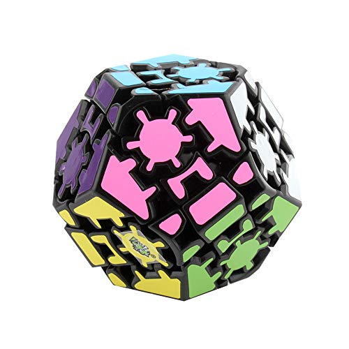 Yealvin Gear Cube, Gear Megaminx Cube 3D Gear Cube Brain Teasers Puzzles von Yealvin