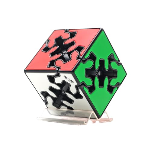 Yealvin Gear Cube Zahnrad-Zauberwürfel - Innovativer Puzzlewürfel mit farbigen Inserts (2×2 Gear Cube) von Yealvin