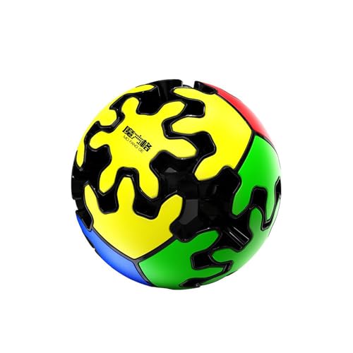 Yealvin Gear Cube Zahnrad-Zauberwürfel - Innovativer Puzzlewürfel mit farbigen Inserts (Gear Ball) von Yealvin