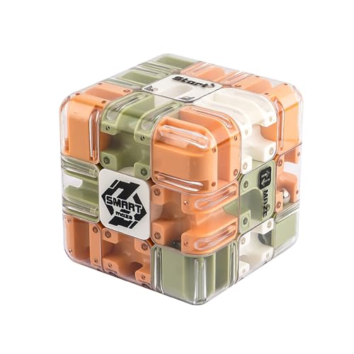Yealvin Kugellabyrinth Zauberwürfel 2-in-1 Spielzeug | 8,5cm Großer Lernwürfel mit Kugel | Geschenk für Kinder zu Weihnachten, Geburtstag oder Ostern Yealvin Kugellabyrinth Zauberwürfel 2-in-1 Spielzeug | 8,5cm Großer Lernwürfel mit Kugel | Geschenk für Kinder zu Weihnachten, Geburtstag oder Ostern von Yealvin