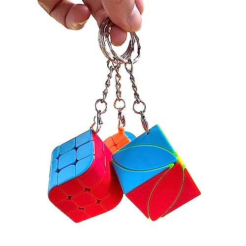 Yealvin Zauberwürfel Schlüsselanhänger Set 3 Stück Speed Cube Set Skew Ivy Cube 3x3 Kleine Steamed Brötchen Zauberwürfel und 3x3 Zauberwürfel Firmengeschenke Kindergeburtstag Yealvin Zauberwürfel Schlüsselanhänger Set 3 Stück Speed Cube Set Skew Ivy Cube 3x3 Kleine Steamed Brötchen Zauberwürfel und 3x3 Zauberwürfel Firmengeschenke Kindergeburtstag von Yealvin