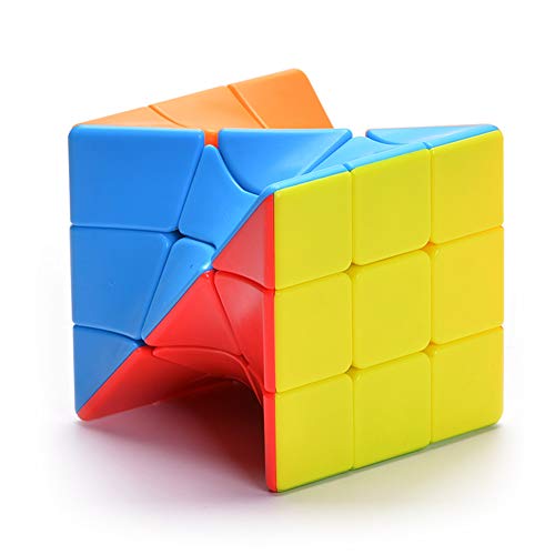 Yealvin Zauberwürfel Twisty Skewb Cube Twisty Puzzle für die Intelligenzentwicklung Brain Teaser von Yealvin