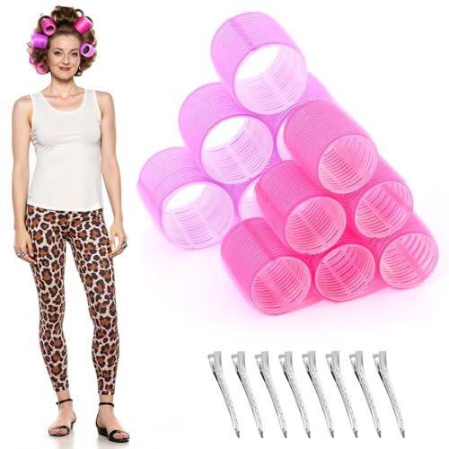 Yearntown 22-teiliges Party-Kostüm-Zubehör für Damen, Tank-Top, Leopardenmuster, Leggings, künstliche Zigaretten, Lockenwickler, Größe S Yearntown 22-teiliges Party-Kostüm-Zubehör für Damen, Tank-Top, Leopardenmuster, Leggings, künstliche Zigaretten, Lockenwickler, Größe S von Yearntown