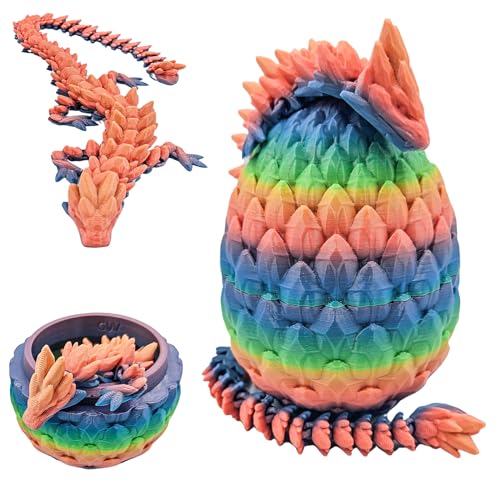 Yearsahrk 3D Gedrucktes Drachenei Geheimnisvolle Drachen Spielzeug Realistische Realistische Beweglicher Drachen Figuren Überraschung Easter Dracheneier Wohnkultur Yearsahrk 3D Gedrucktes Drachenei Geheimnisvolle Drachen Spielzeug Realistische Realistische Beweglicher Drachen Figuren Überraschung Easter Dracheneier Wohnkultur von Yearsahrk