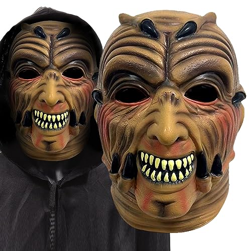 Yearsahrk Jeepers Creepers Maske Horror Zombie Masken Gruseliges Ghostface Vollkopf Helm Halloween Cosplay Kostüm Party Requisiten Yearsahrk Jeepers Creepers Maske Horror Zombie Masken Gruseliges Ghostface Vollkopf Helm Halloween Cosplay Kostüm Party Requisiten von Yearsahrk