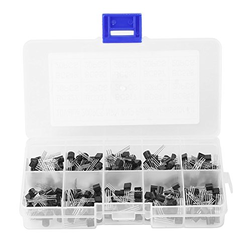 200pcs Silicon Transistor Kit, 10 Werte NPN PNP to -92 Sortiment BC327 -BC558 Transistor Sortiment Kit mit Transparenten Box für Elektronikfachleute Enthusiasten 200pcs Silicon Transistor Kit, 10 Werte NPN PNP to -92 Sortiment BC327 -BC558 Transistor Sortiment Kit mit Transparenten Box für Elektronikfachleute Enthusiasten von Yechiry