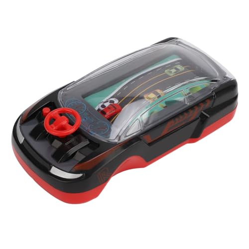 Kids Racing Car Game Machine, Handheld -Rennspiel mit Dual -Player -Modus Breakthrough Adventure Lenkradsteuerungssimulation Fahrzeug für das Alter 3 4 5 6 7 8+ Jahre Alt von Yechiry