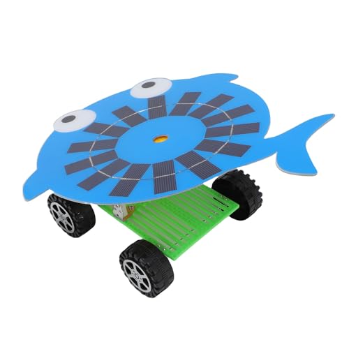 Solar Powered Mini Car, 5W Monokristalline Silizium -Solarpanel Bildungskarton Fischformauto -Modell -Kit für Kinderwissenschaft Experiment Solar Powered Mini Car, 5W Monokristalline Silizium -Solarpanel Bildungskarton Fischformauto -Modell -Kit für Kinderwissenschaft Experiment von Yechiry