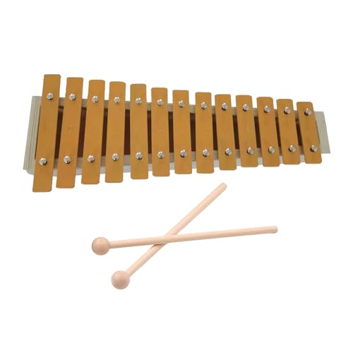 Yechiry 13 Notizen Glockenspiel, Klassisches Holzfarbes -Xytrophon mit Metallschlüssel, Percussion -Rhythmus Handheld Musikinstrument, Ist mit 2 Schläfen für Anfänger und Studenten Ausgestattet Yechiry 13 Notizen Glockenspiel, Klassisches Holzfarbes -Xytrophon mit Metallschlüssel, Percussion -Rhythmus Handheld Musikinstrument, Ist mit 2 Schläfen für Anfänger und Studenten Ausgestattet von Yechiry