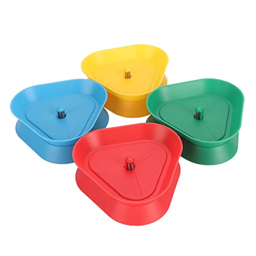 Yechiry Erweiterbarer Dreieckiger Kartenspielhalter für und Erwachsene, Rot, Blau, Grün, Gelb, Zum Öffnen den Mittleren Drücken, Cartoons-Spielständer für Pokerpartys, Yechiry Erweiterbarer Dreieckiger Kartenspielhalter für und Erwachsene, Rot, Blau, Grün, Gelb, Zum Öffnen den Mittleren Drücken, Cartoons-Spielständer für Pokerpartys, von Yechiry