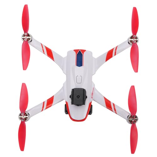 Yechiry Fernbedienungs -Quadcopter, Pinseless Hindernisvermeidung, 360 ° -Rolls Drohne mit 4K Kamera, Stark Winddes Verhältnis, Horizontal Vertikaler Overhead Filmen (Rot) von Yechiry