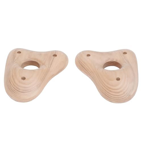Yechiry Kletterwandgriffe aus Holz, Mehrzweck-Klettergriffe aus Strukturiertem, sicherem und umweltfreundlichem Pappelholz für Spielplätze im Innen- und Außenbereich Yechiry Kletterwandgriffe aus Holz, Mehrzweck-Klettergriffe aus Strukturiertem, sicherem und umweltfreundlichem Pappelholz für Spielplätze im Innen- und Außenbereich von Yechiry